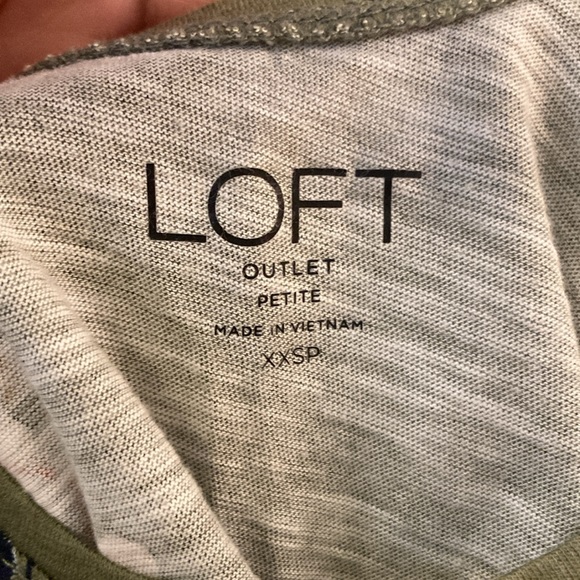 LOFT Outlet olive green tank - Picture 5 of 5